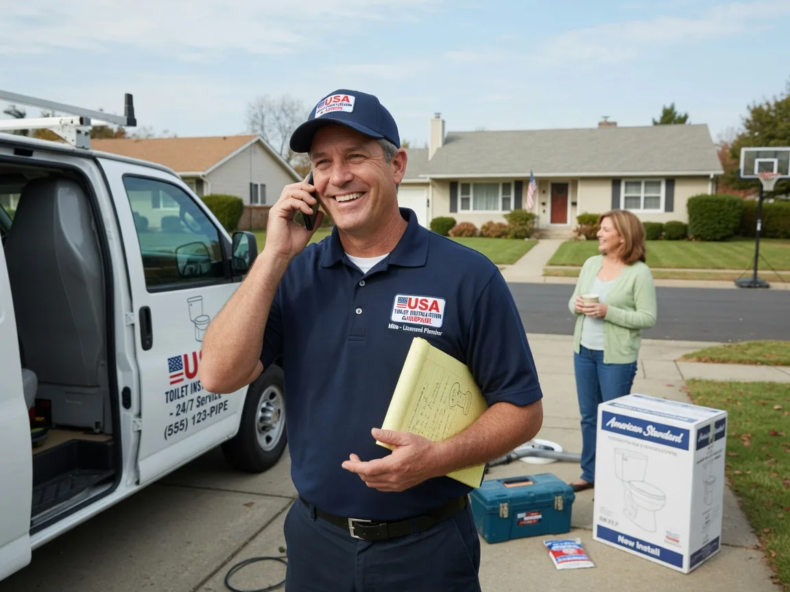 Toilet Installation Pleasant Lake, IN FAQs